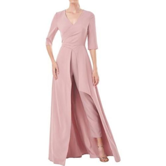 Pink Unger Size 6 Jumpsuit dress